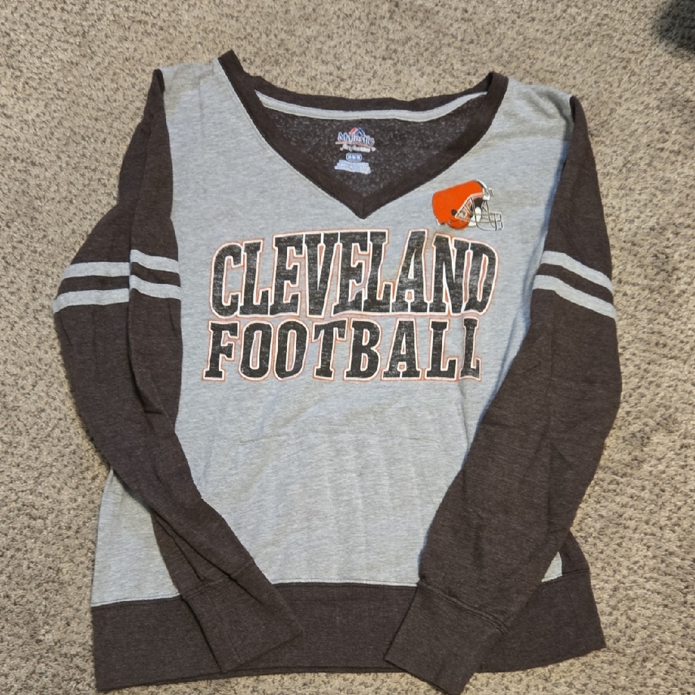 Majestic Brown and Cream Fan Fashion Apparel
